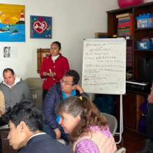 A S-A meeting with other community members