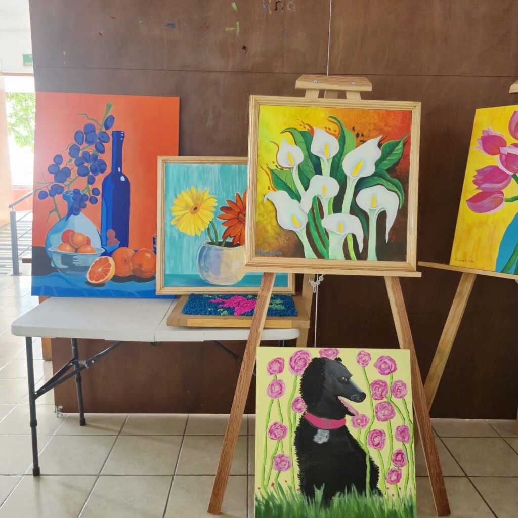 Recent paintings from the Art Workshop