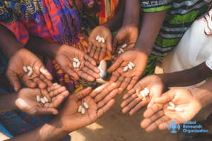 Serve 3,000 children with lifesaving vitamins