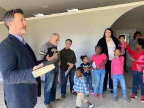 Bless and dedicate the new home!