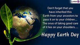 Happy Earth Day!