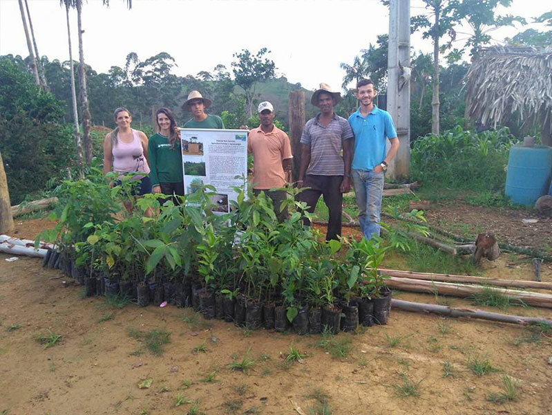 Planting trees to save the planet!