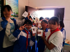 Children from Bohua school