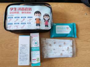 COVID-19 prevention materials for each student
