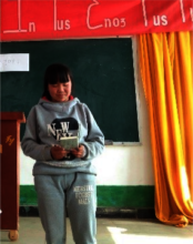 Xingqi participating in HEAL training