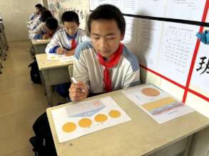 Writing plans to achieve his dreams