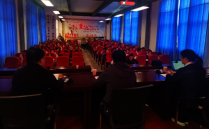 Lecture Hall with 100 Grade School Girls