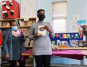 ECD students presenting their stories.