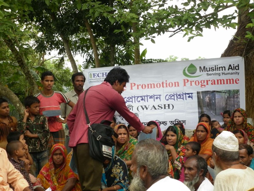 Build 100 toilets for poor Villagers in Bangladesh
