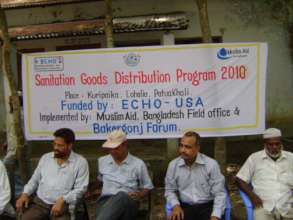 BGF Organized Sanitary latrine giving program