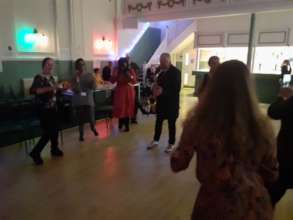 Even the band had a dance!