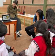 Staff delivering the workshop