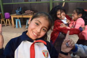Young girl in rural Peru