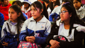 Girls at the Days for Girls session