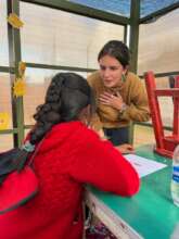 A class in Peru