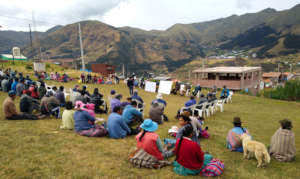 Identifying needs in community meetings