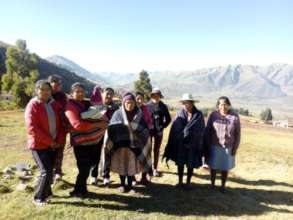 Women of Pinagua, the 1st village we worked with!