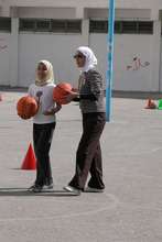 Girls Playing Right To Play Games