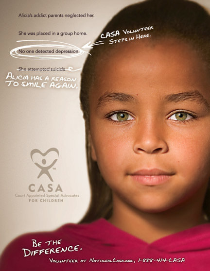 CASA:  A Voice for Every Foster Child.