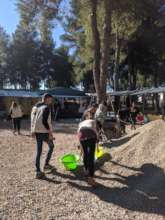 LHR's Ritsona team repairing spaces after floods