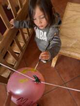 eye hand coordination with paint