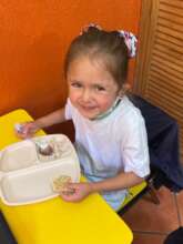 Mealtime smile