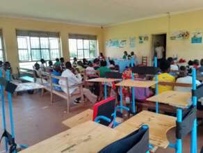 Sensitization of community at Nabwigulu HC III