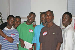 Program Participants in Training