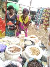Edith selling dry spices