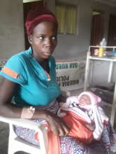 Awonike and baby
