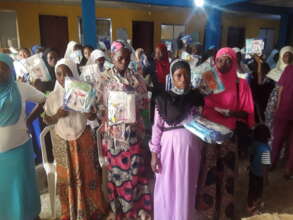 Women who recieved birthing kit
