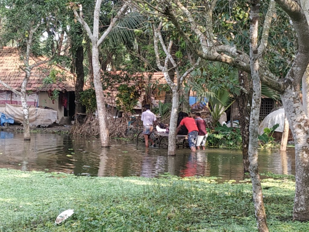 Support for water logged community of Satkhira