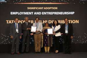 Our beneficiary, Amarjeet at a Mumbai event