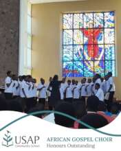 USAP Choir performing at the NIAA