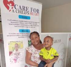 Patient Jay with Mom