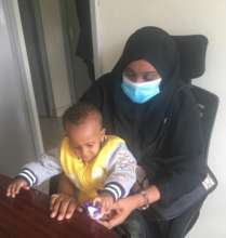 Omar with Mom