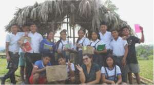 Milagros and her students