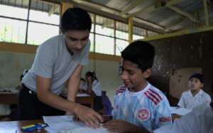 Oswer and his students