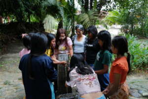 Girls students from Amazonas