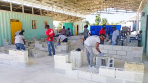 Masonry hands-on practice