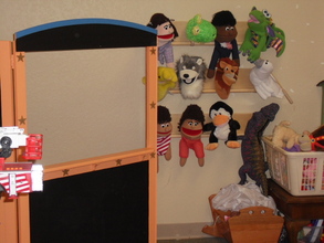 Play Therapy Room where kids receive treatment.