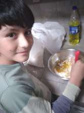 cooking is part of their learning