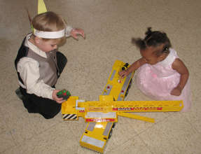 Children Enjoying Playtime in Shelter