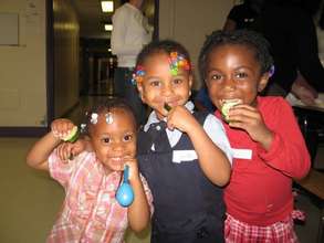 Children Enjoy Healthy Snacks at Playtime