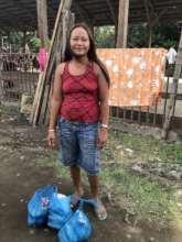 Distributing hygiene kits