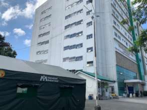 Medical Shelter deployed to Santa Ana Hospital.