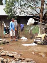 The extensive damage caused by Typhoon Phanfone.