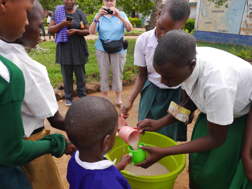 Classrooms and farming help Tanzanian school kids