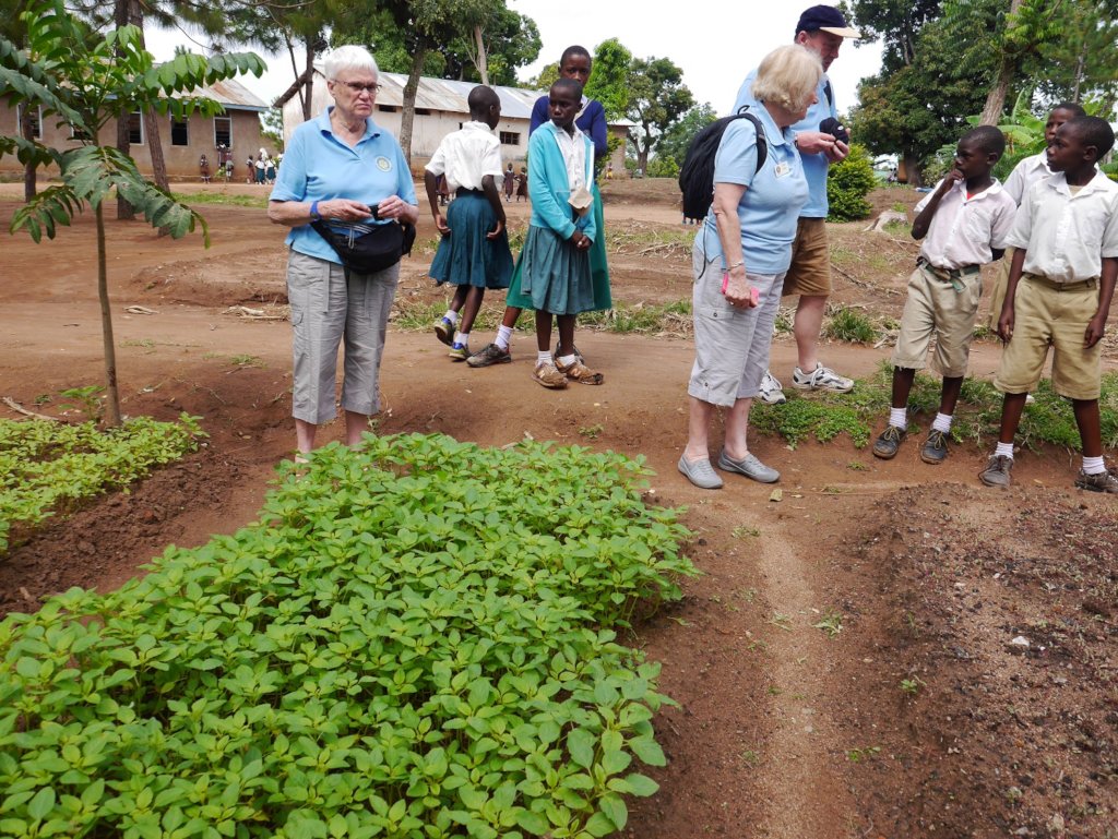 Classrooms and farming help Tanzanian school kids