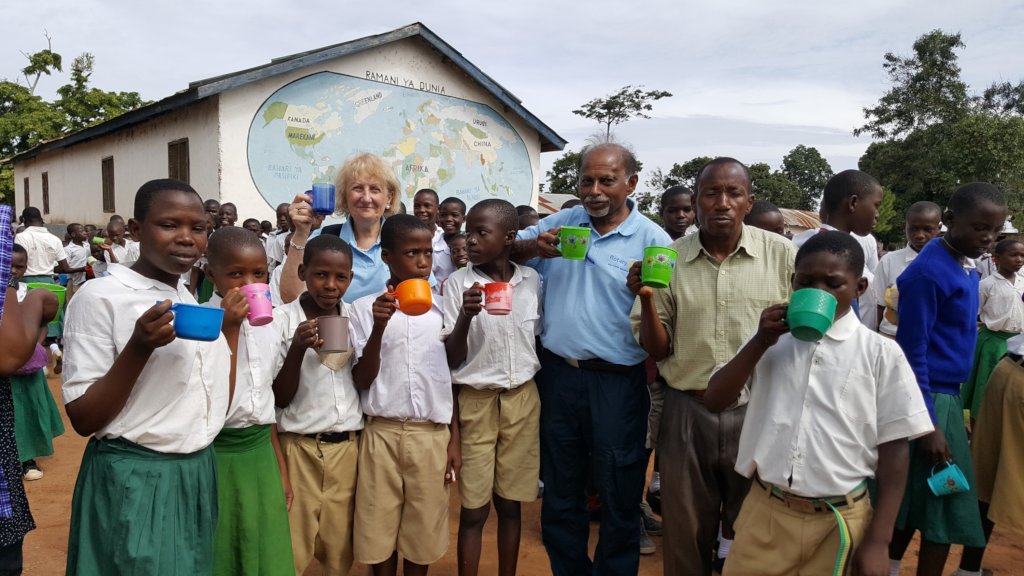 Classrooms and farming help Tanzanian school kids